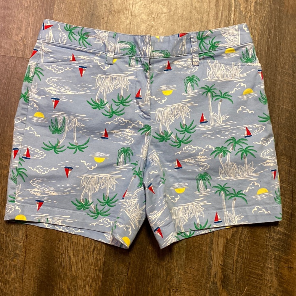 Lands’ End Nautical Shorts sz 6 mid rise